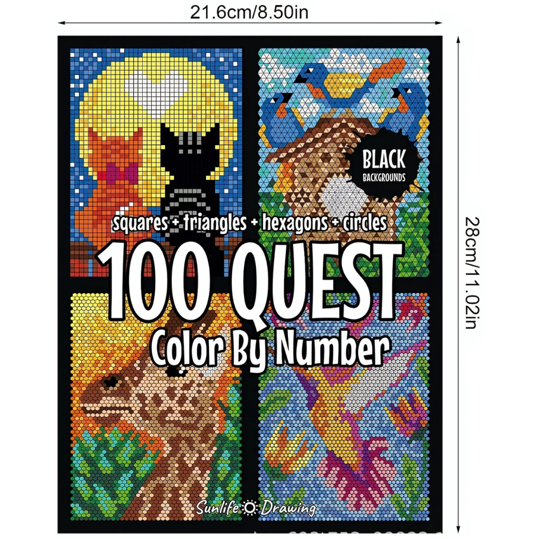 ColorGrid™Cuaderno de Pixel Art