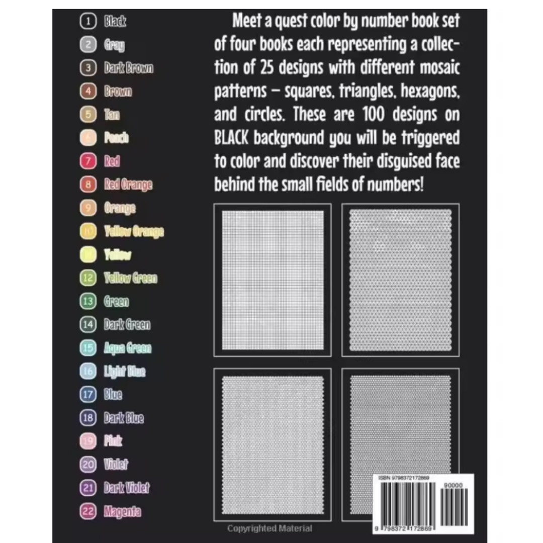 ColorGrid™Cuaderno de Pixel Art